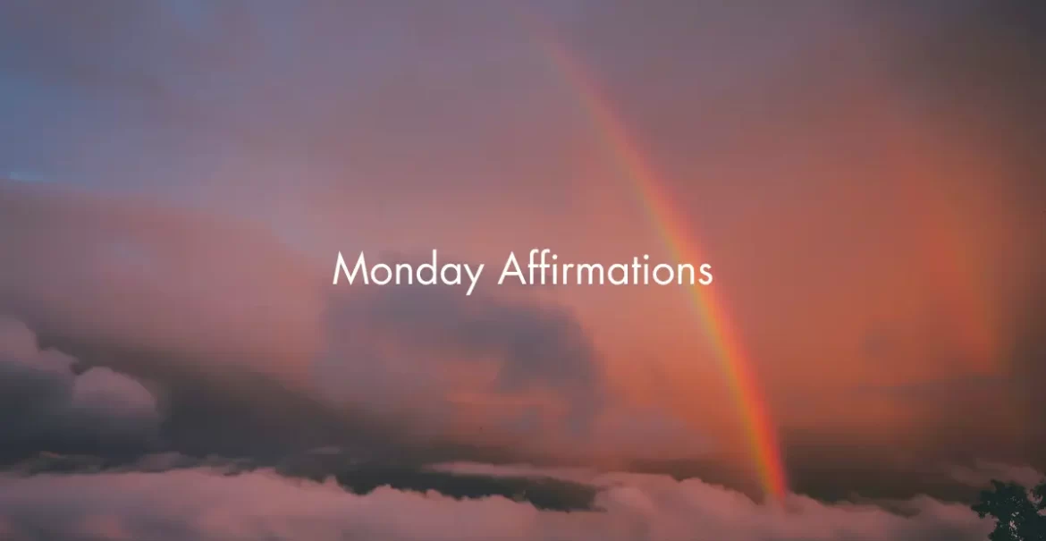 Cover image for the Monday affirmations for success at work blog