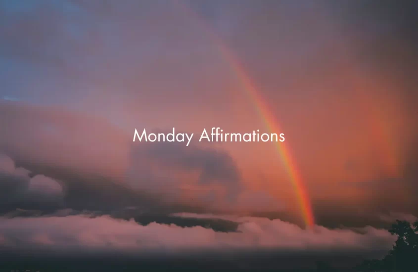 Cover image for the Monday affirmations for success at work blog